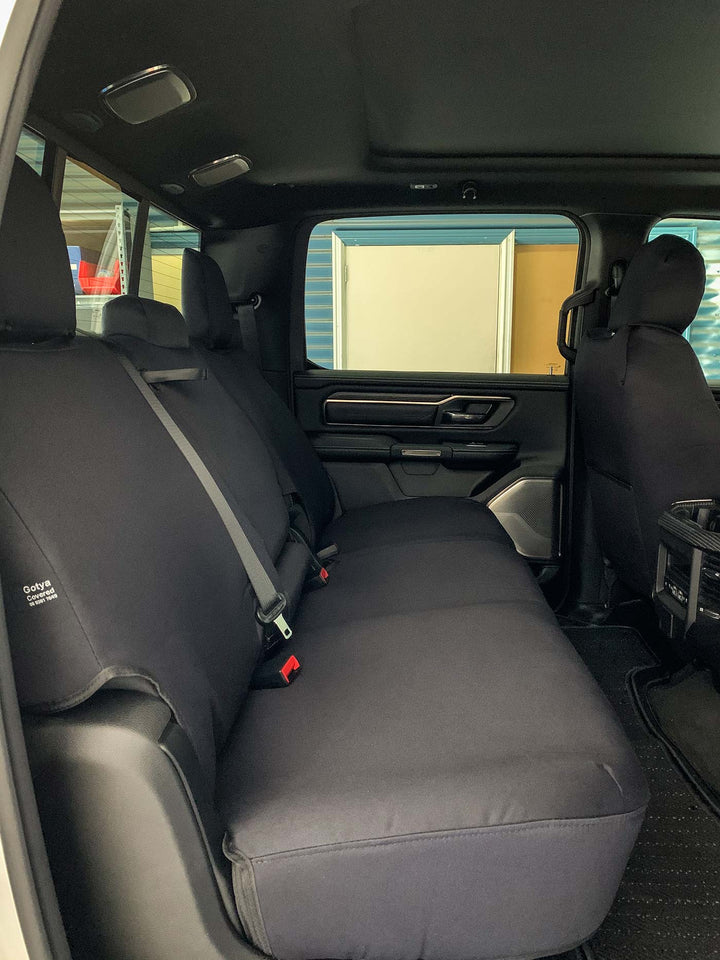 Dodge Ram 1500 DT limited rear denim seat covers