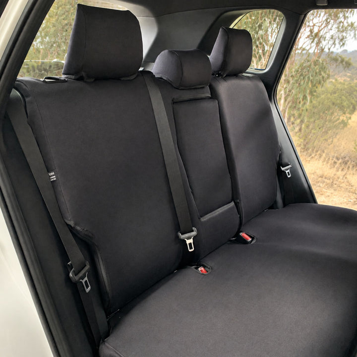 6th gen toyota rav4 rear denim seat covers