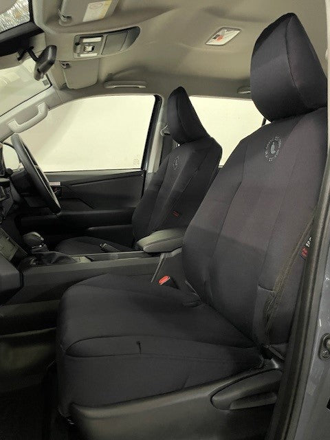 9th gen hilux workmate black denim seat covers