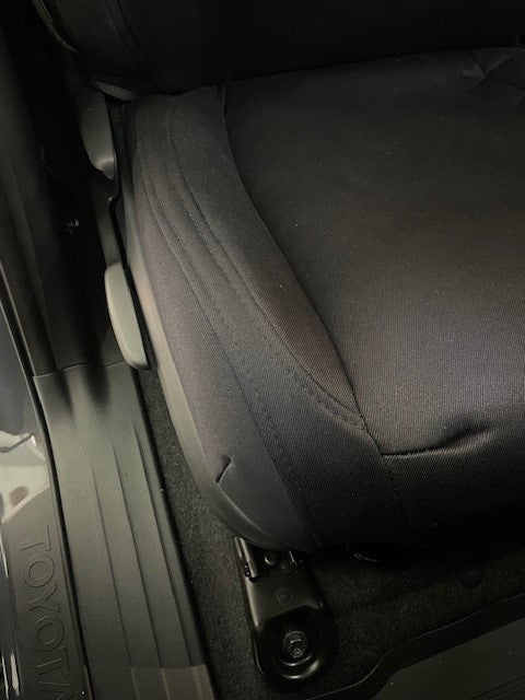 9th gen hilux denim seat covers dr topstitch