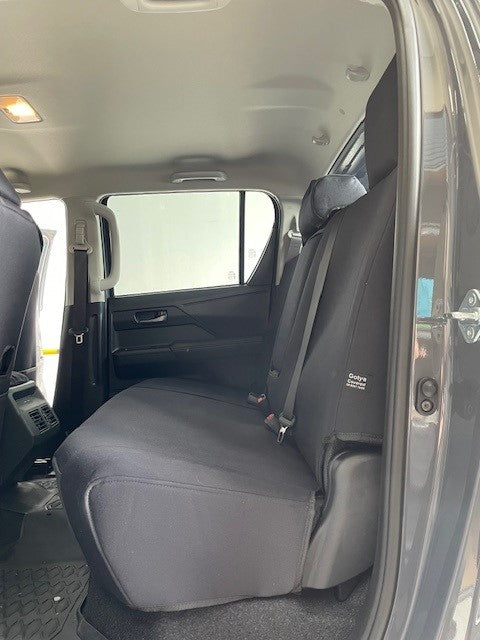 9th gen hilux denim seat covers rear AR up