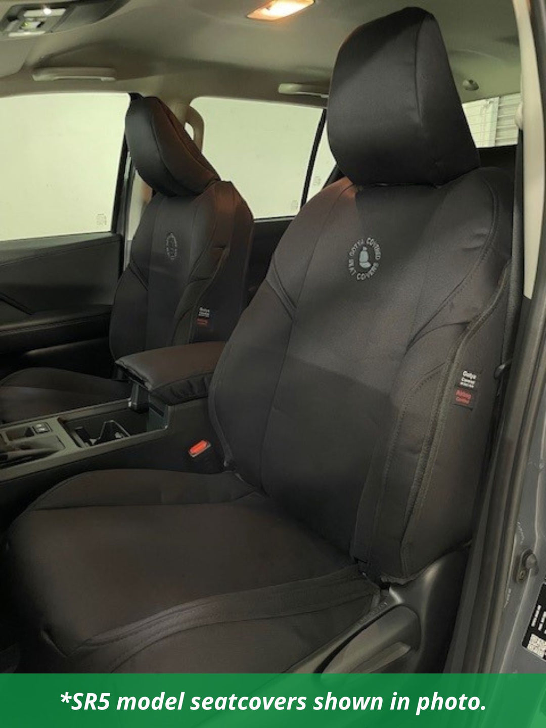 9th gen hilux denim seat covers passenger seat - sr5 model shown