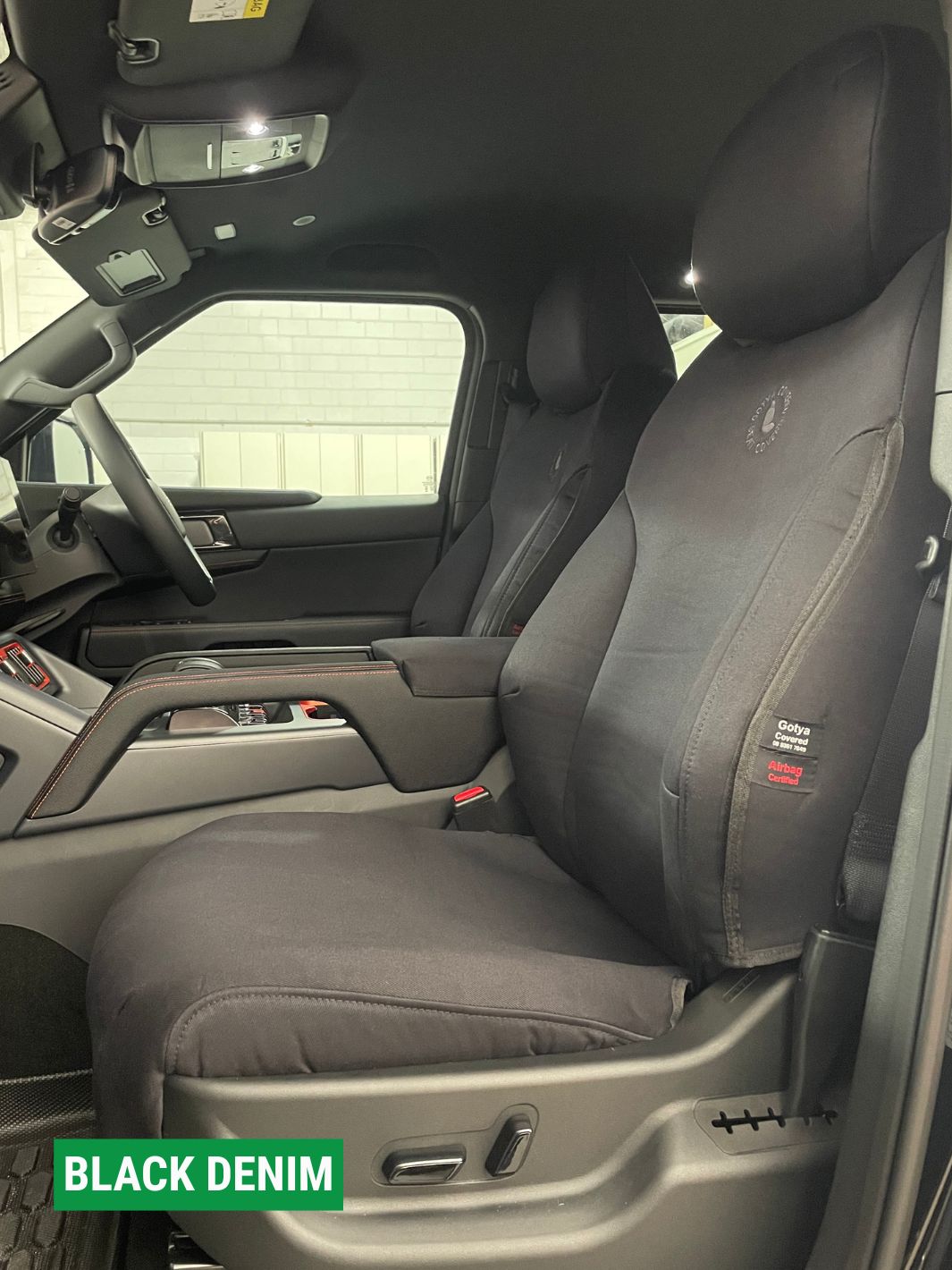 byd shark 6 denim seat covers