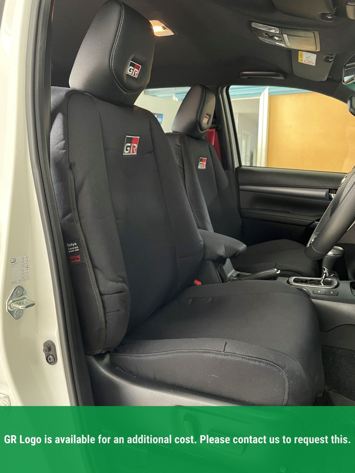 TOYOTA HILUX GR SPORT DUAL CAB CANVAS, DENIM AND SEAT ARMOUR SEAT ...