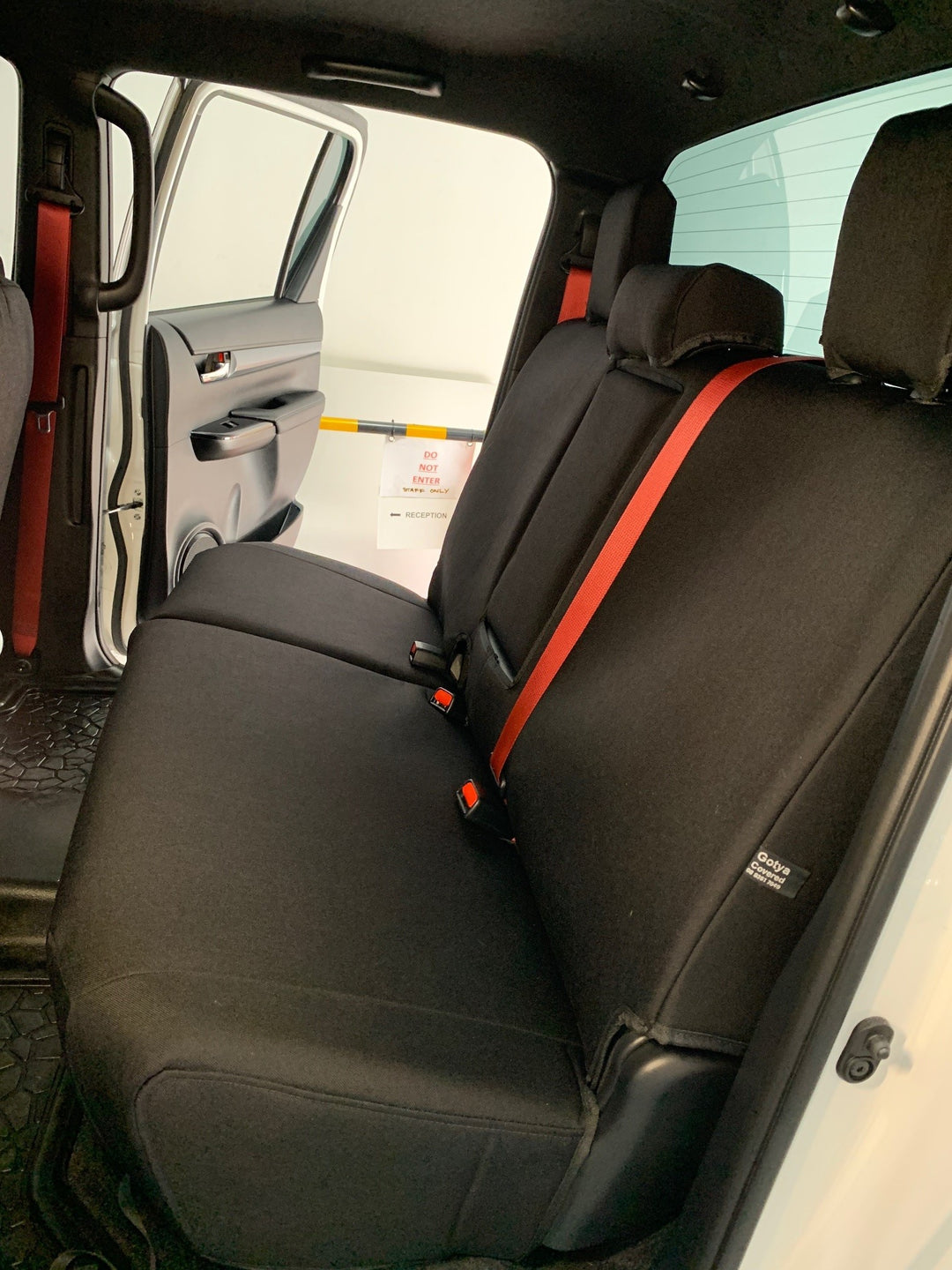 TOYOTA HILUX GR SPORT DUAL CAB CANVAS, DENIM AND SEAT ARMOUR SEAT ...