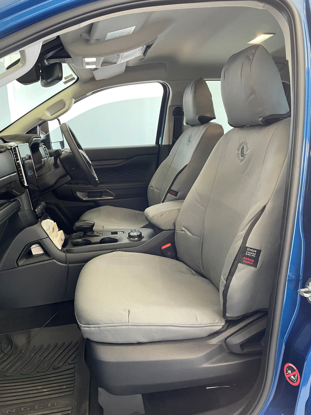 NEXT-GEN FORD RANGER SUPER DUTY SINGLE CAB CANVAS, DENIM, CAMO, SEAT ARMOUR SEAT COVERS - 12/2025+