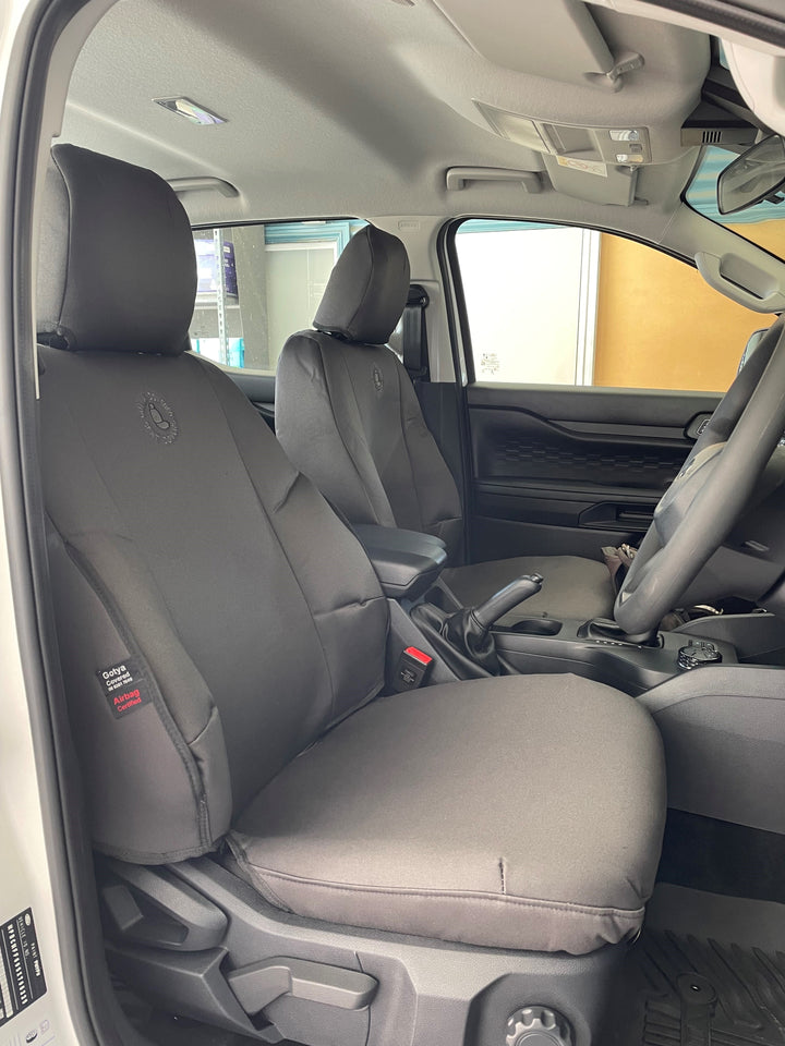 next gen super duty ranger drier seat cover in charcoal denim