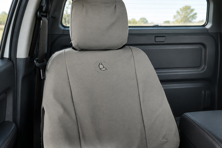 NEXT-GEN FORD RANGER SUPER DUTY SINGLE CAB CANVAS, DENIM, CAMO, SEAT ARMOUR SEAT COVERS - 12/2025+