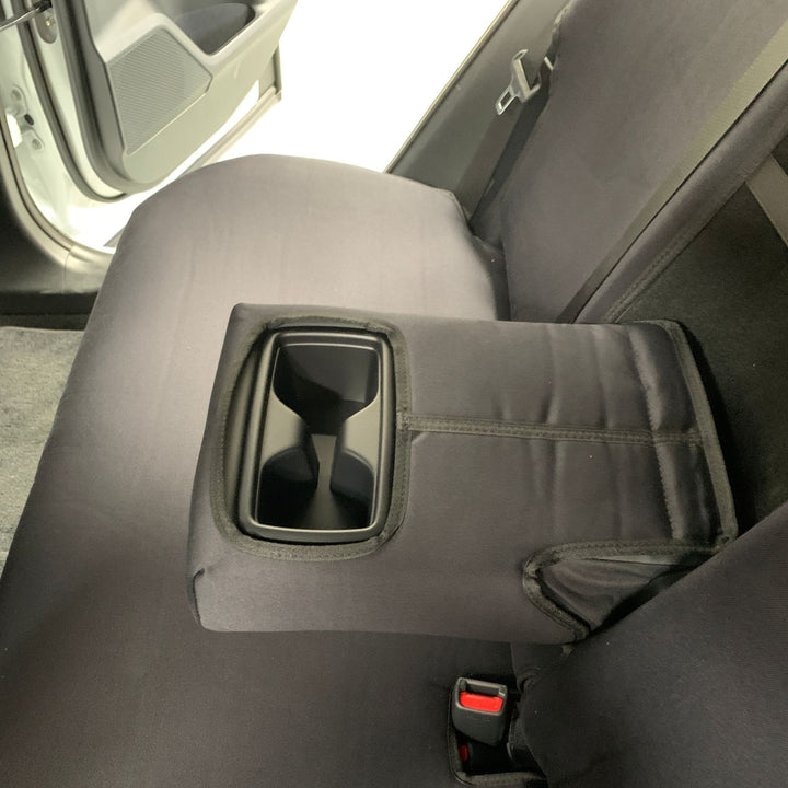 rav4 xse and GR sport seat covers rear fold down armrest