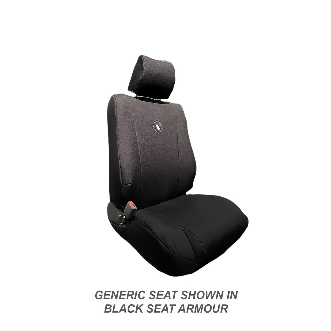 FORD RANGER PX1 WILDTRAK DUAL CAB CANVAS, DENIM, CAMO SEAT COVERS - 07/2011 - 05/2015
