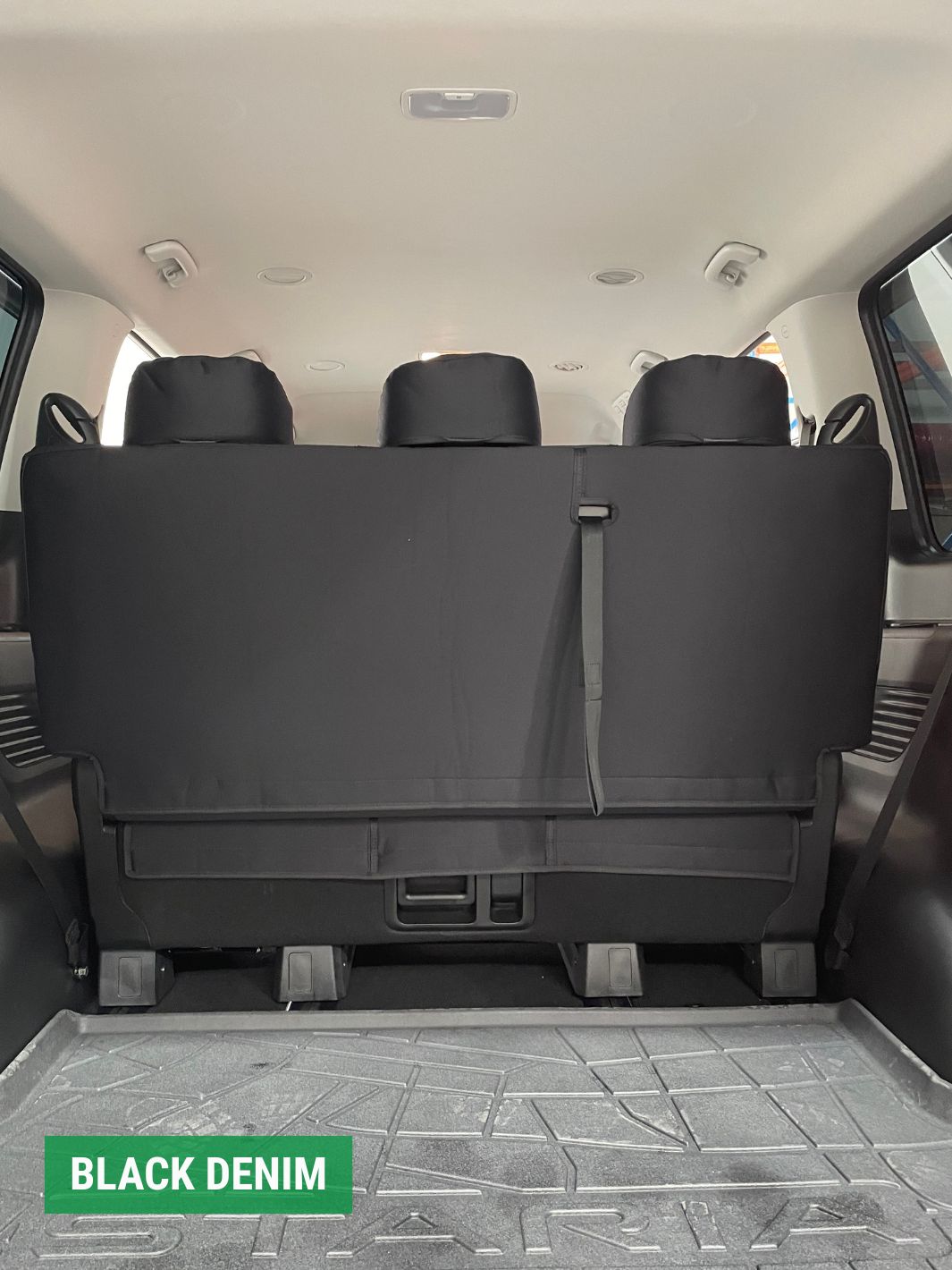 back of row 3 showing full seat cover coverage