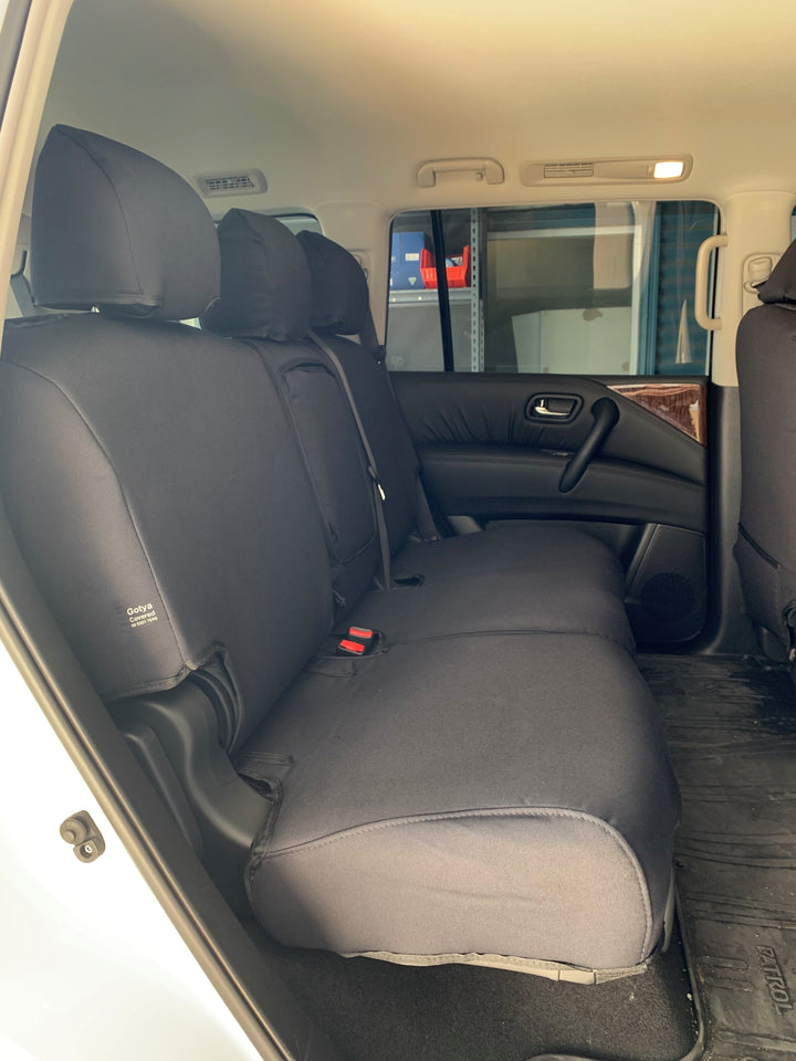 y62 patrol ti-l middle row covers charcoal denim