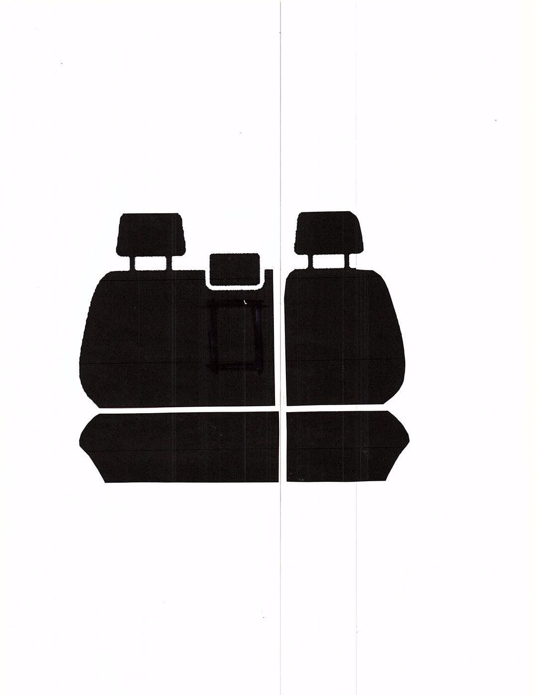 LANDROVER DEFENDER WAGON CANVAS, DENIM, CAMO SEAT COVERS - 2008 - 2016