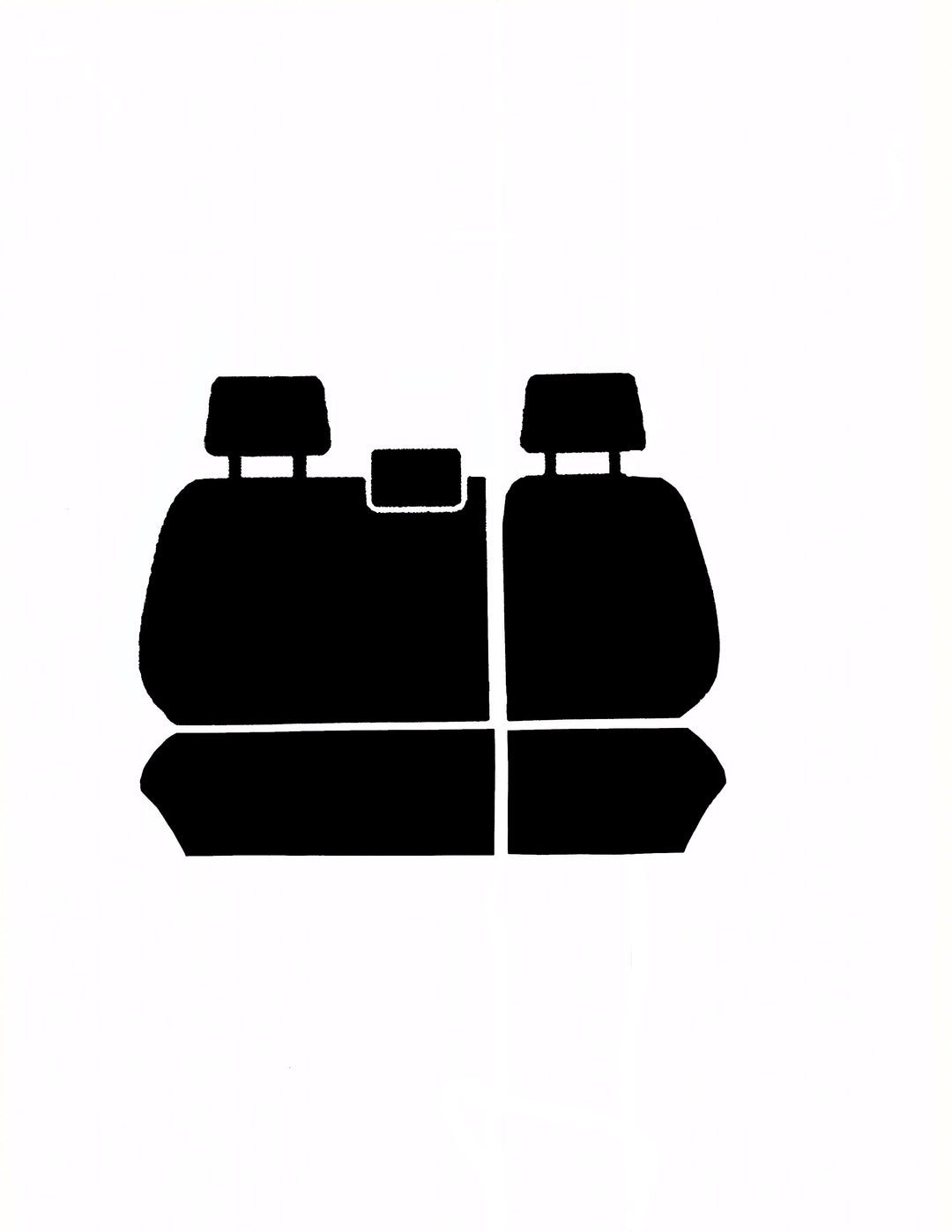 60/40 SPLIT WITH REARS NO ARMREST