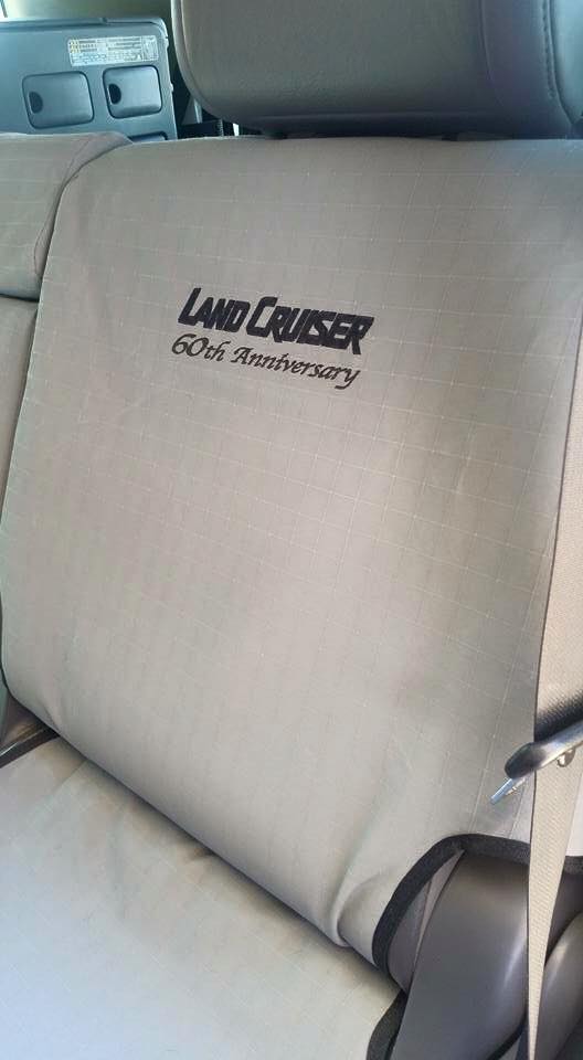TOYOTA LANDCRUISER 200 SERIES SAHARA WAGON CANVAS, DENIM, CAMO SEAT COVERS - 10/2015+
