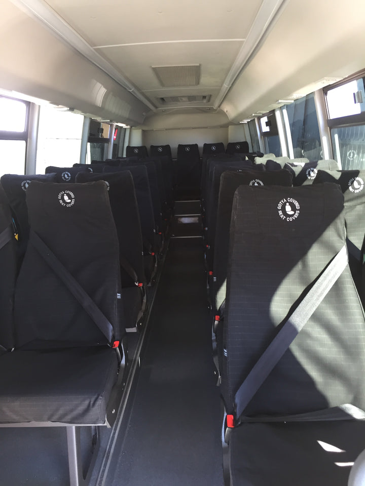 BCI PROMA BUS CANVAS, DENIM, CAMO SEAT COVERS