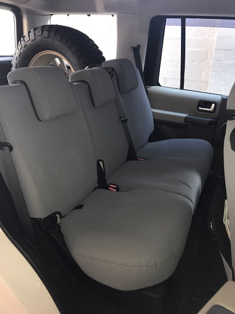 LAND ROVER DISCOVERY SERIES 4 CANVAS, DENIM, CAMO SEAT COVERS - 2009 - 2016