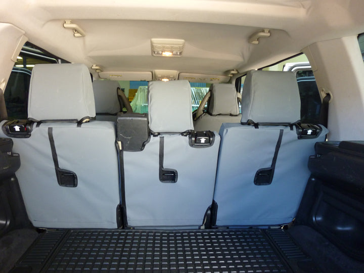 LAND ROVER DISCOVERY SERIES 4 CANVAS, DENIM, CAMO SEAT COVERS - 2009 - 2016