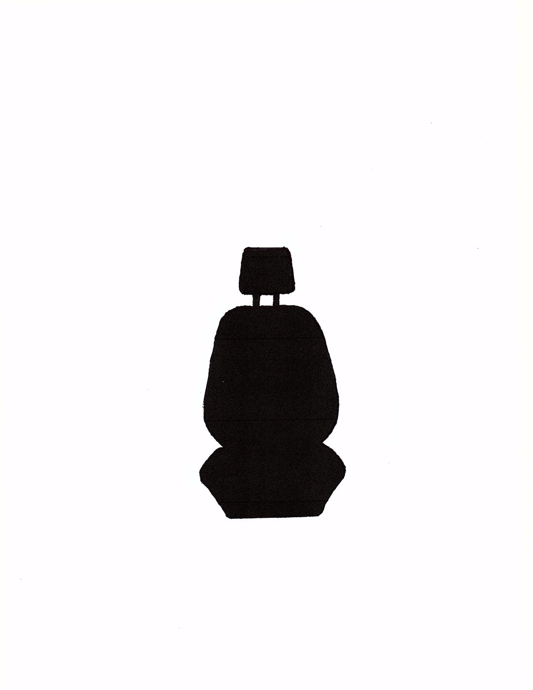 SINGLE SEAT NO RETRACTOR