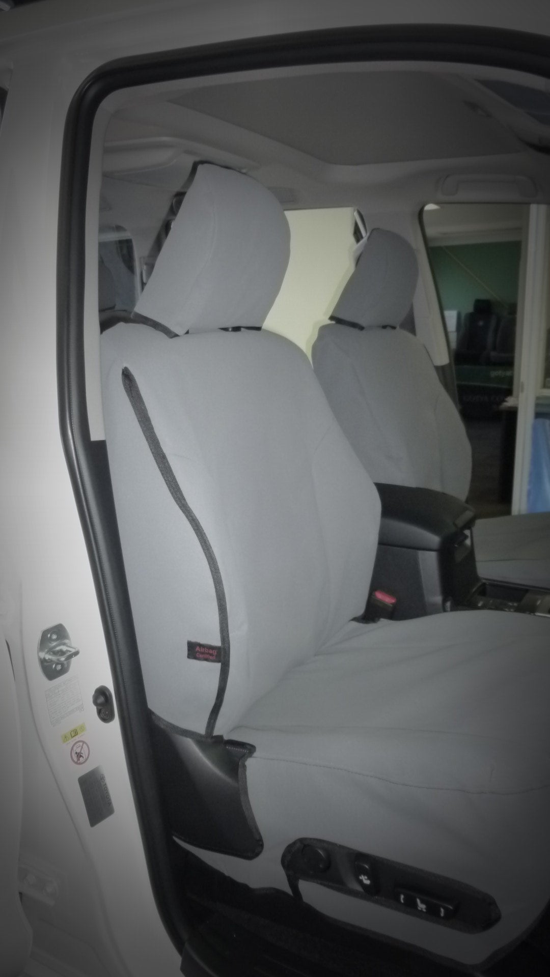 PRADO VX & KAKADU DRIVER CANVAS SEAT COVER