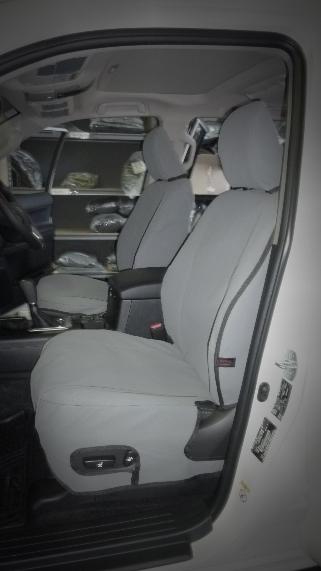 PRADO VX & KAKADU PASSENGER CANVAS SEAT COVER