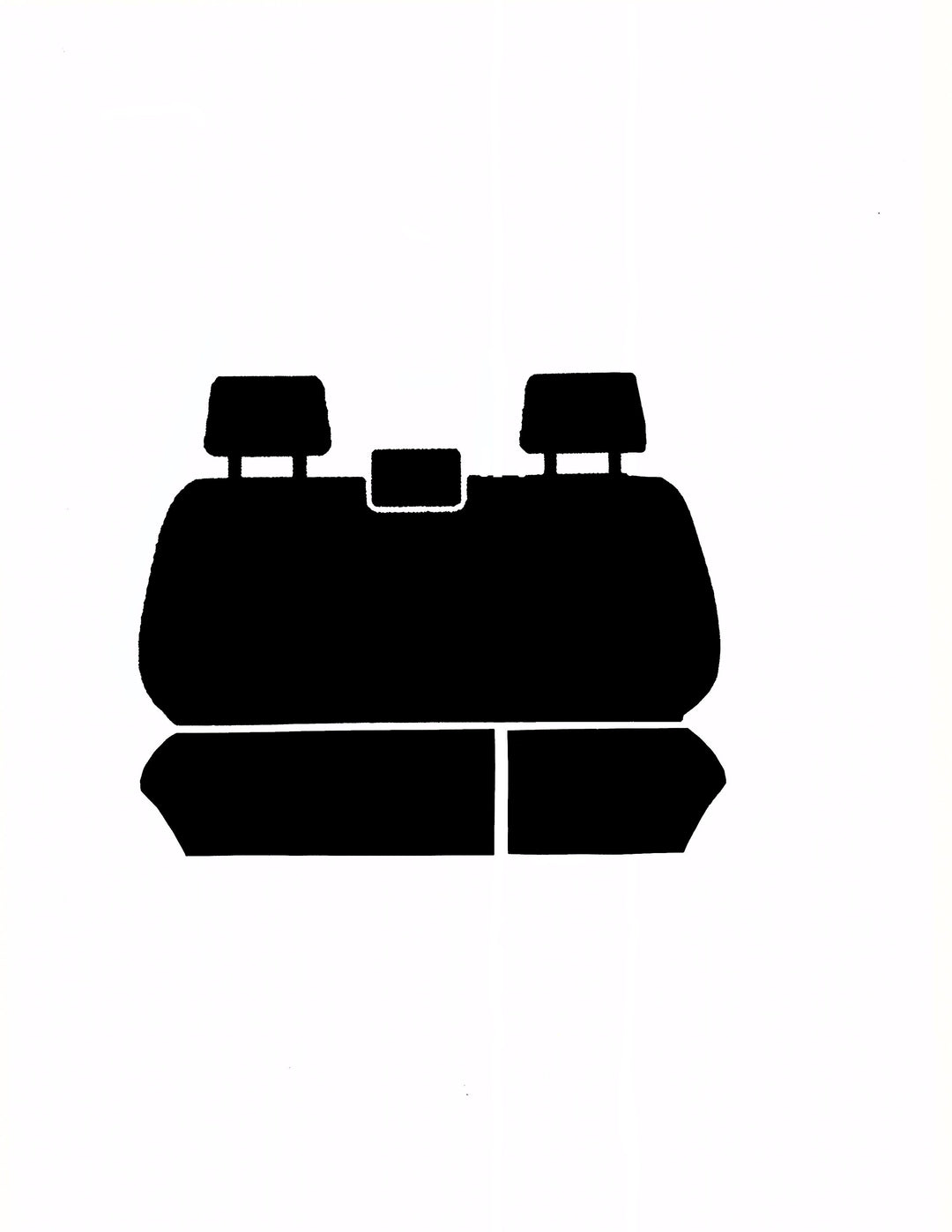 VW AMAROK CANVAS, DENIM, CAMO SEAT COVERS - 02/2011 - 2012